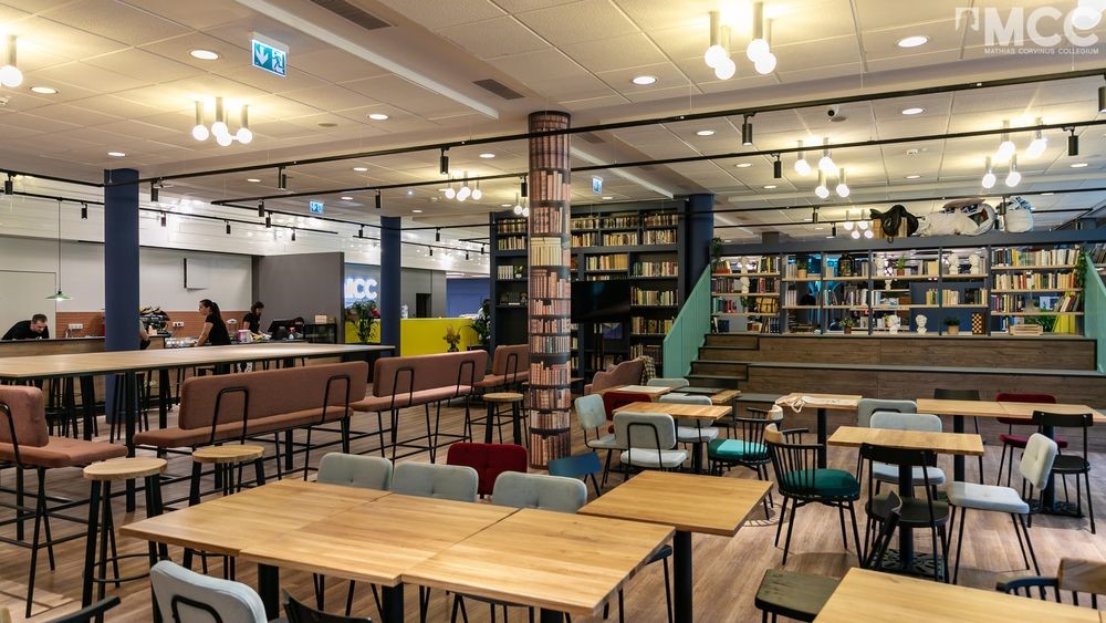 The Scruton MCC café and community space in Budapest