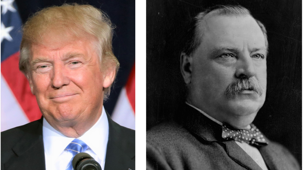 Donald Trump és Grover Cleveland történelmi párhuzamai